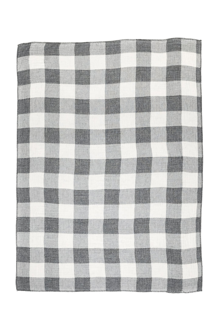 THE WILDER | Plaid Muslin Throw