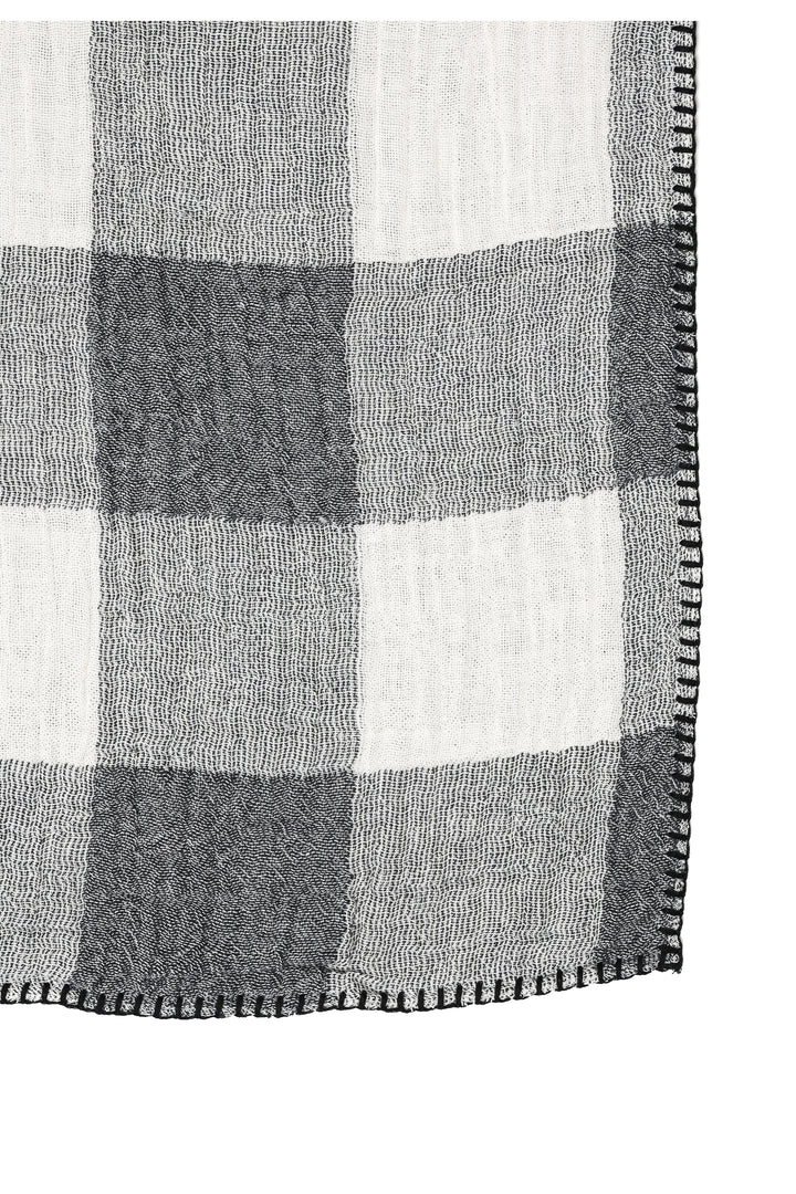 THE WILDER | Plaid Muslin Throw