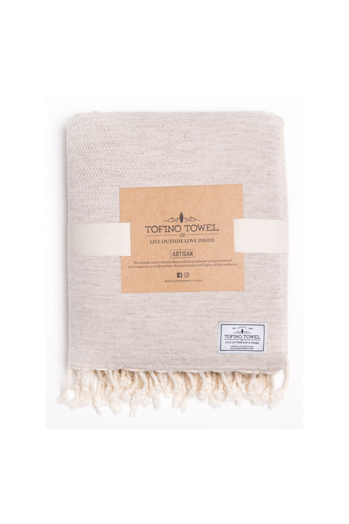 THE SHORELINE | Wool Blend Throw