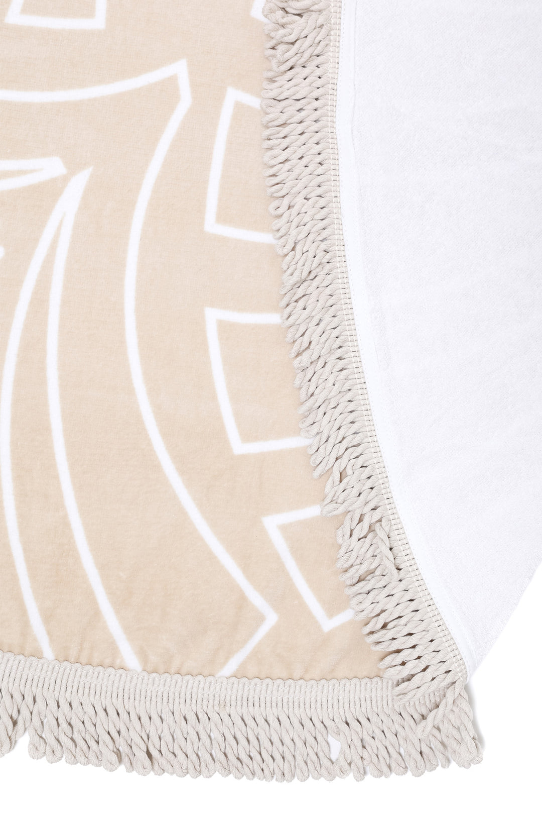 THE PALM | Velour Round Towel