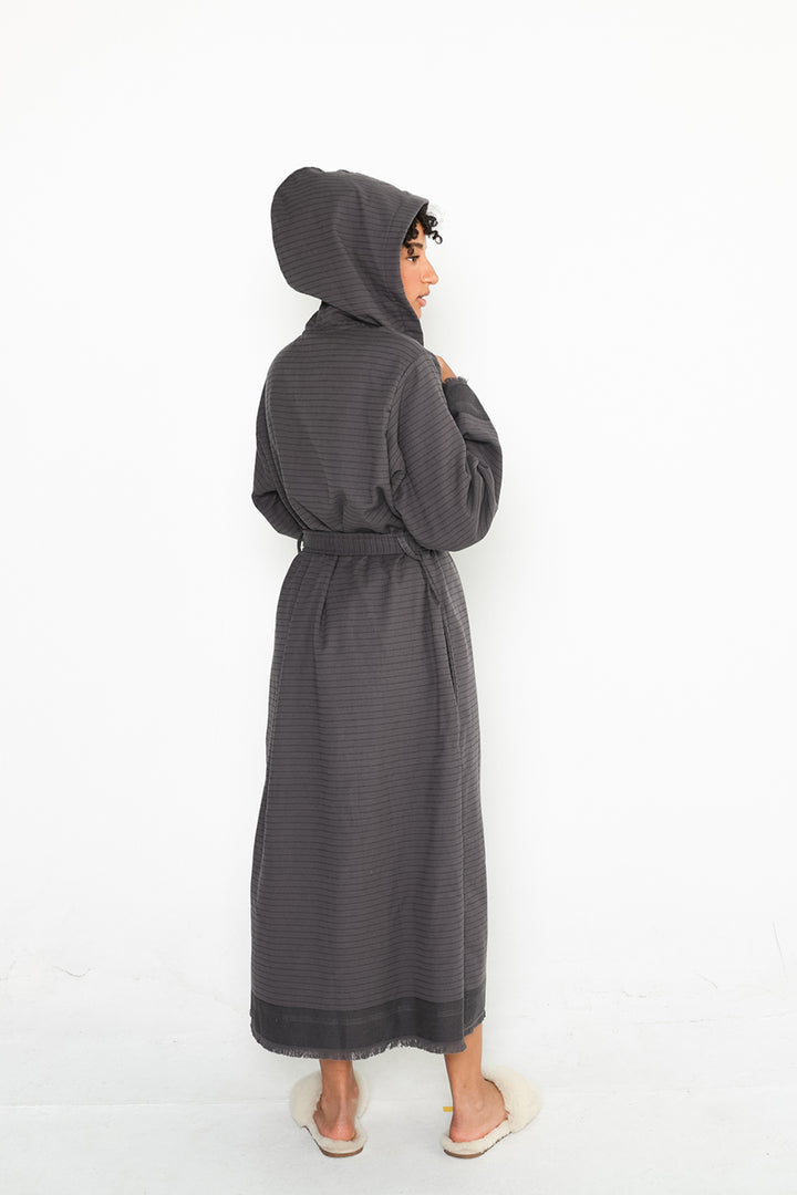 THE SILAS | Hooded Terry Robe Series
