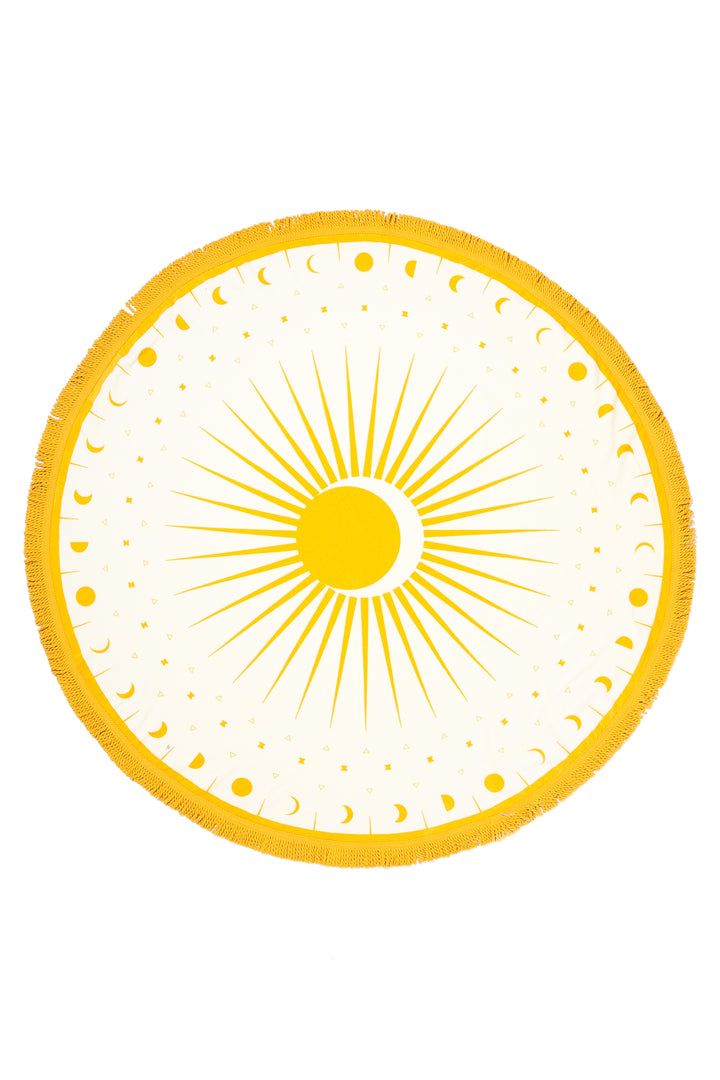 THE ASTRO | Velour Round Towel