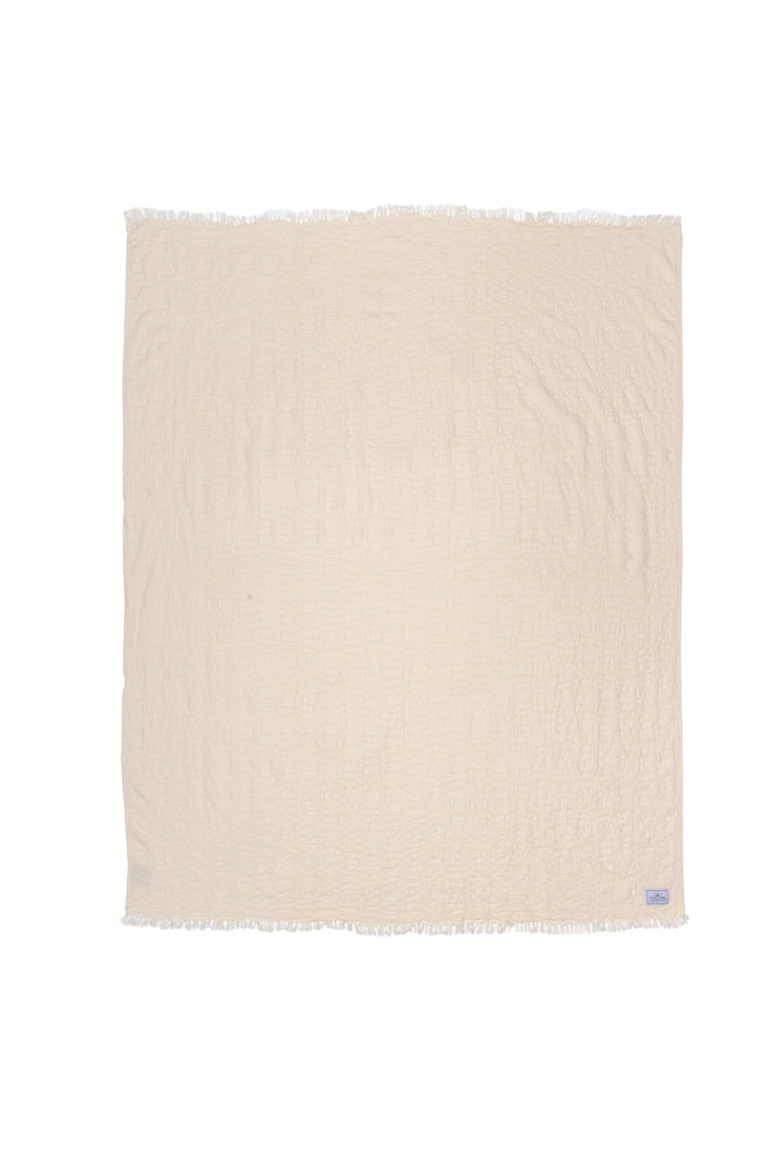 THE ARNELL | Ikat Weave Lightweight Throw
