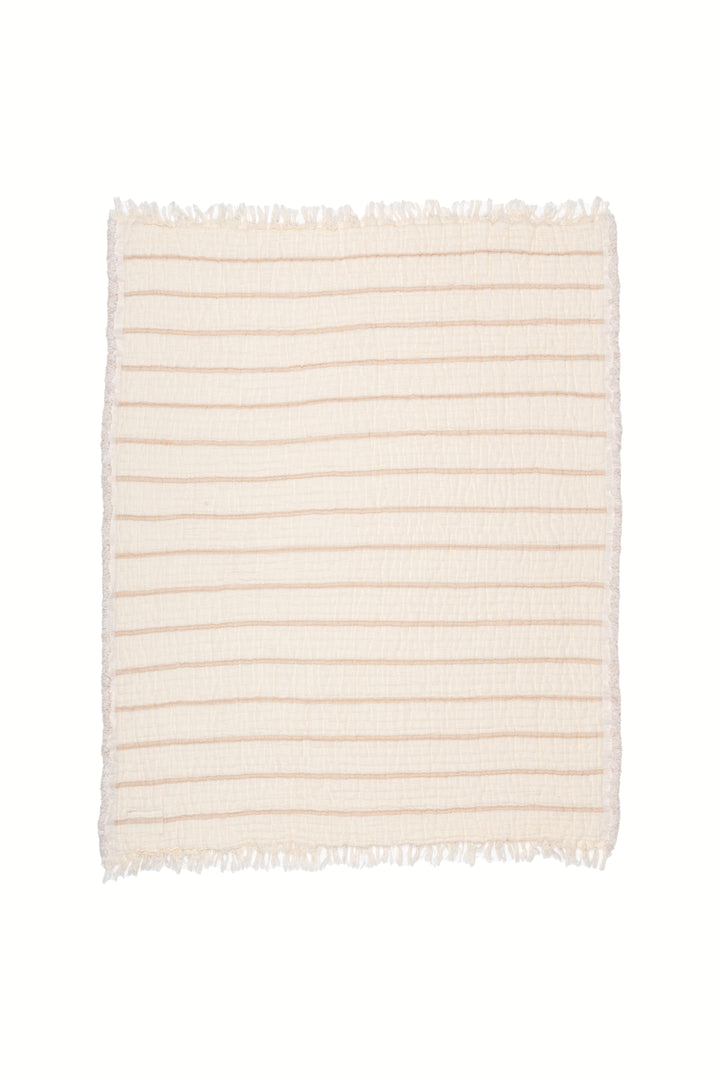 THE LOTUS | Quilted Muslin Baby Blanket