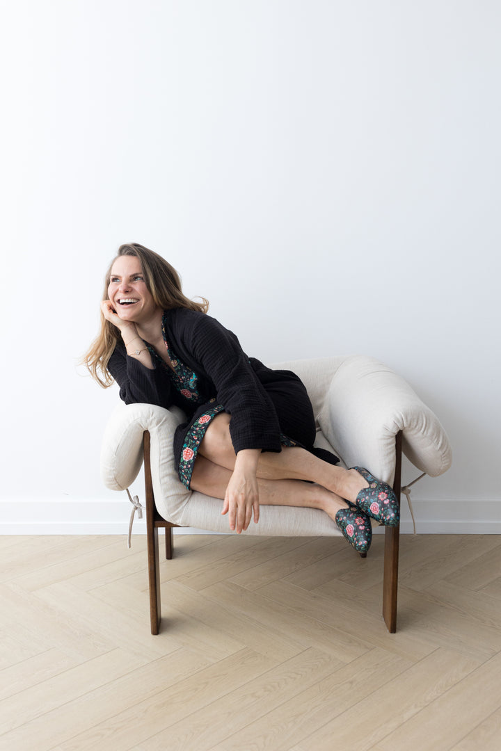 THE MICHELE | Limited Edition Muslin Robe
