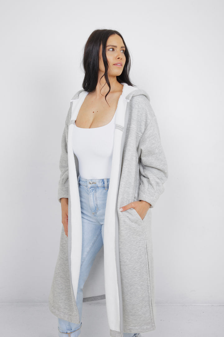 THE RAILS | Terry Zip Cover-Up w/ Hood