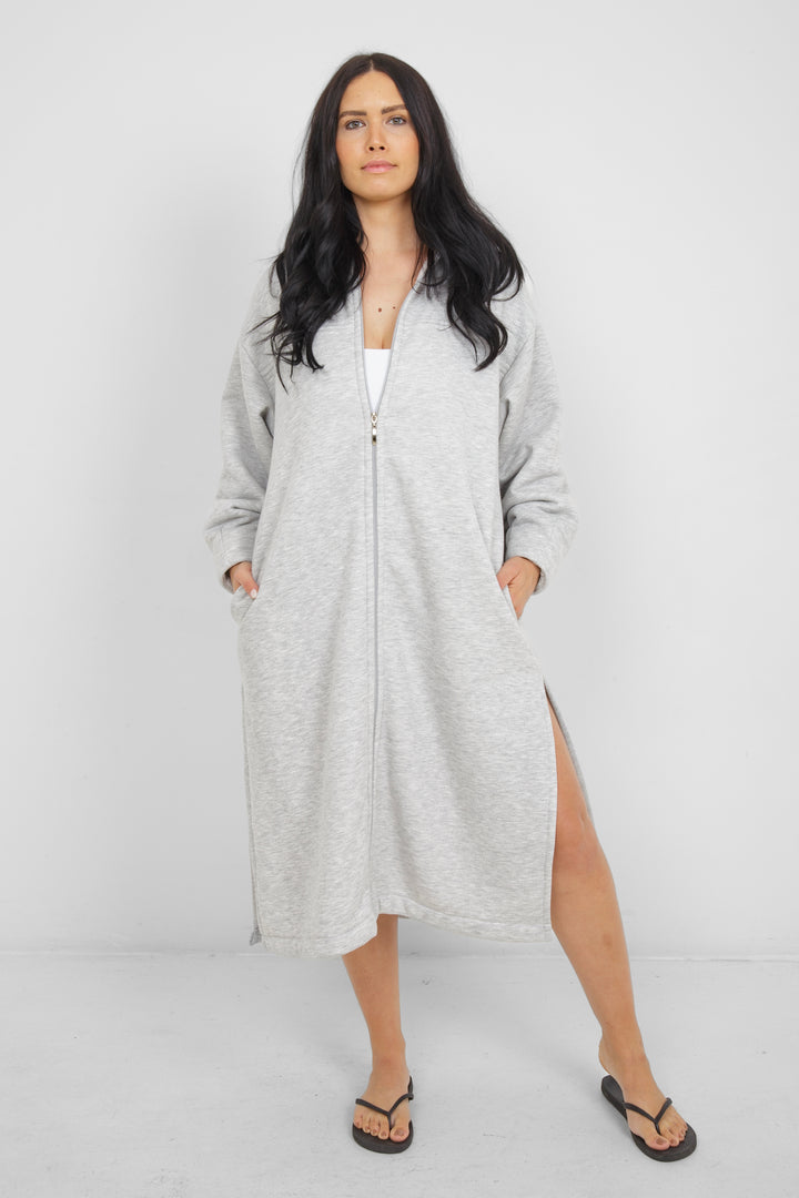THE RAILS | Terry Zip Cover-Up w/ Hood