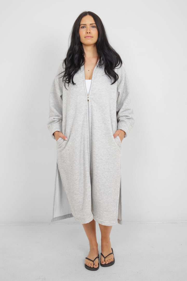 THE RAILS | Terry Zip Cover-Up w/ Hood