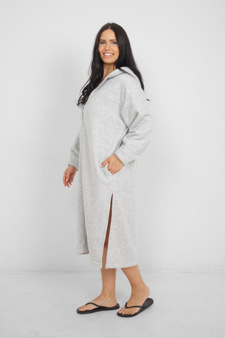 THE RAILS | Terry Zip Cover-Up w/ Hood