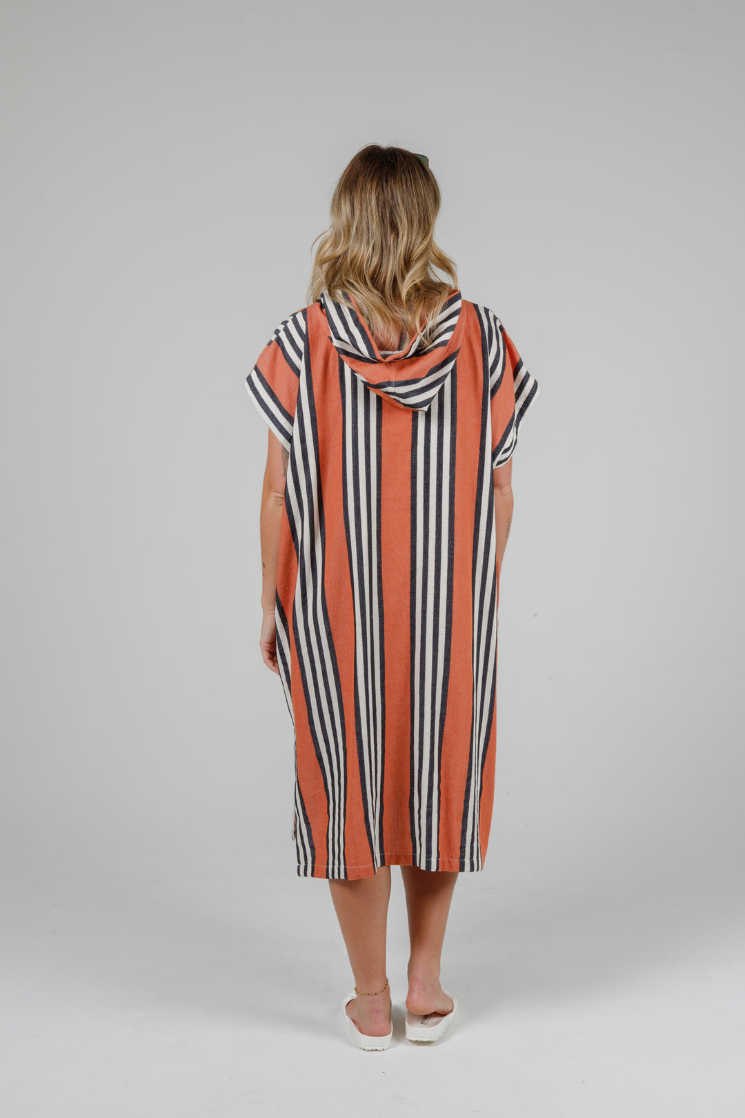 THE SQUALL | Unisex Striped Poncho