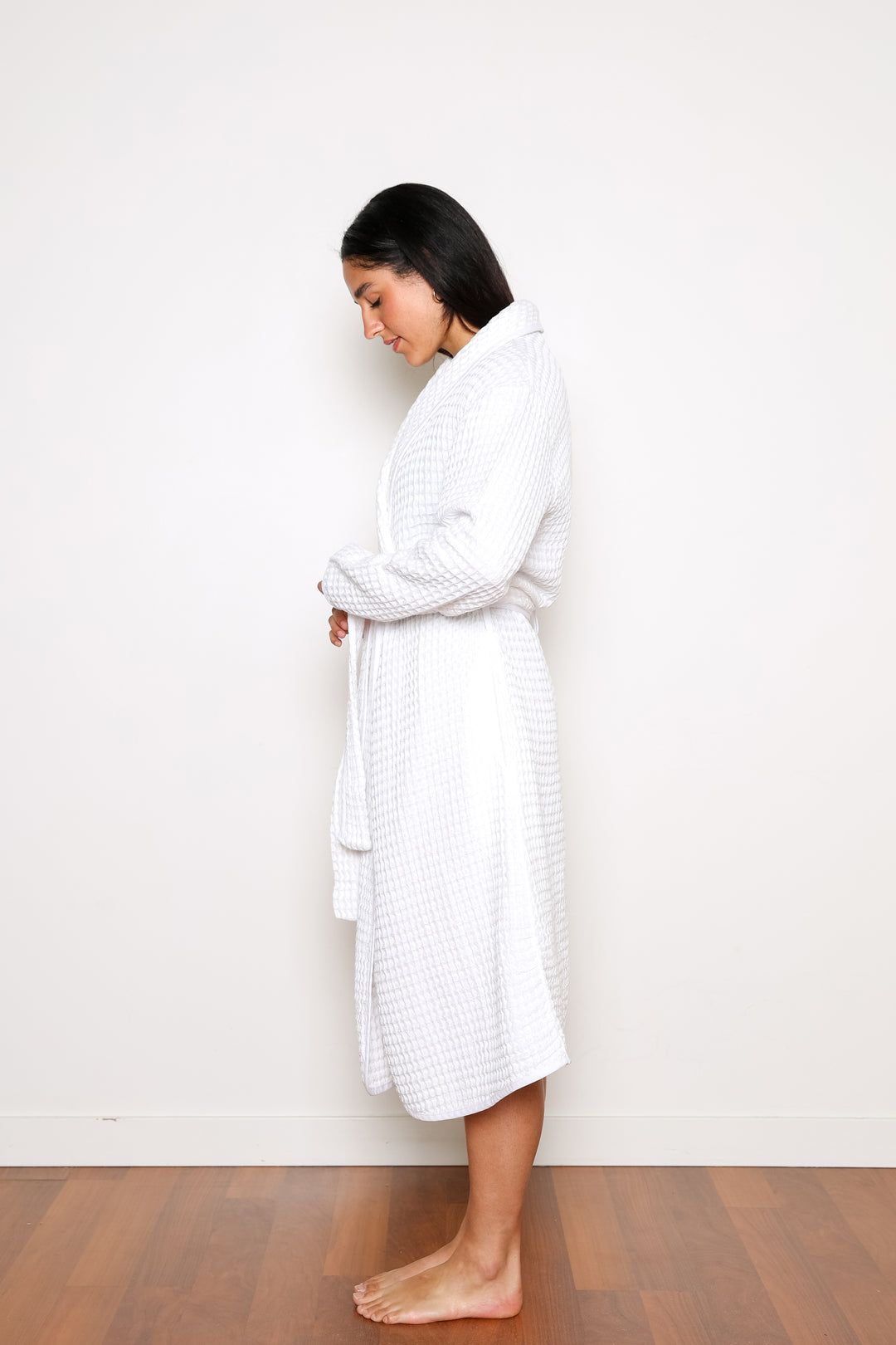 THE HARMONY Luxe Waffle Bath Robe – Tofino Towel Co.