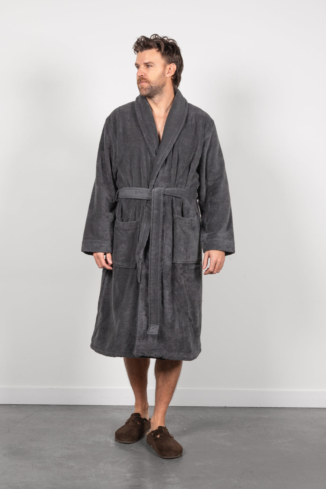 THE NOVA | Unisex Boucle Terry Robe