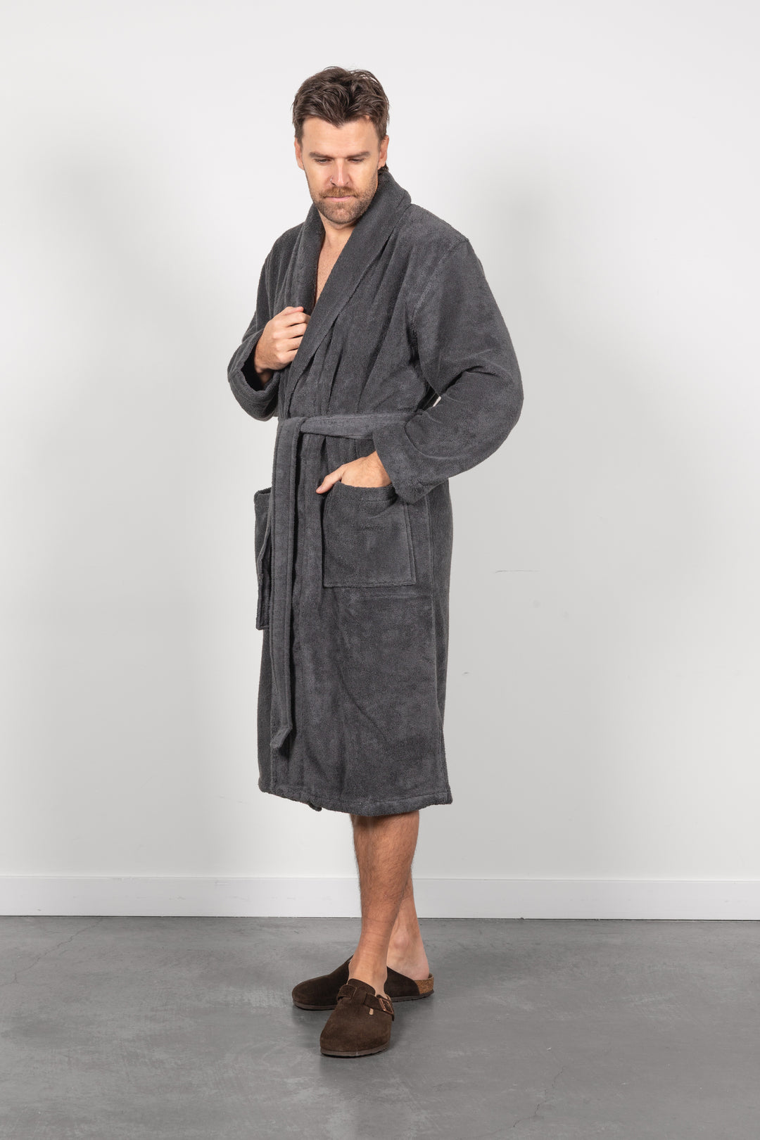 THE NOVA | Unisex Boucle Terry Robe