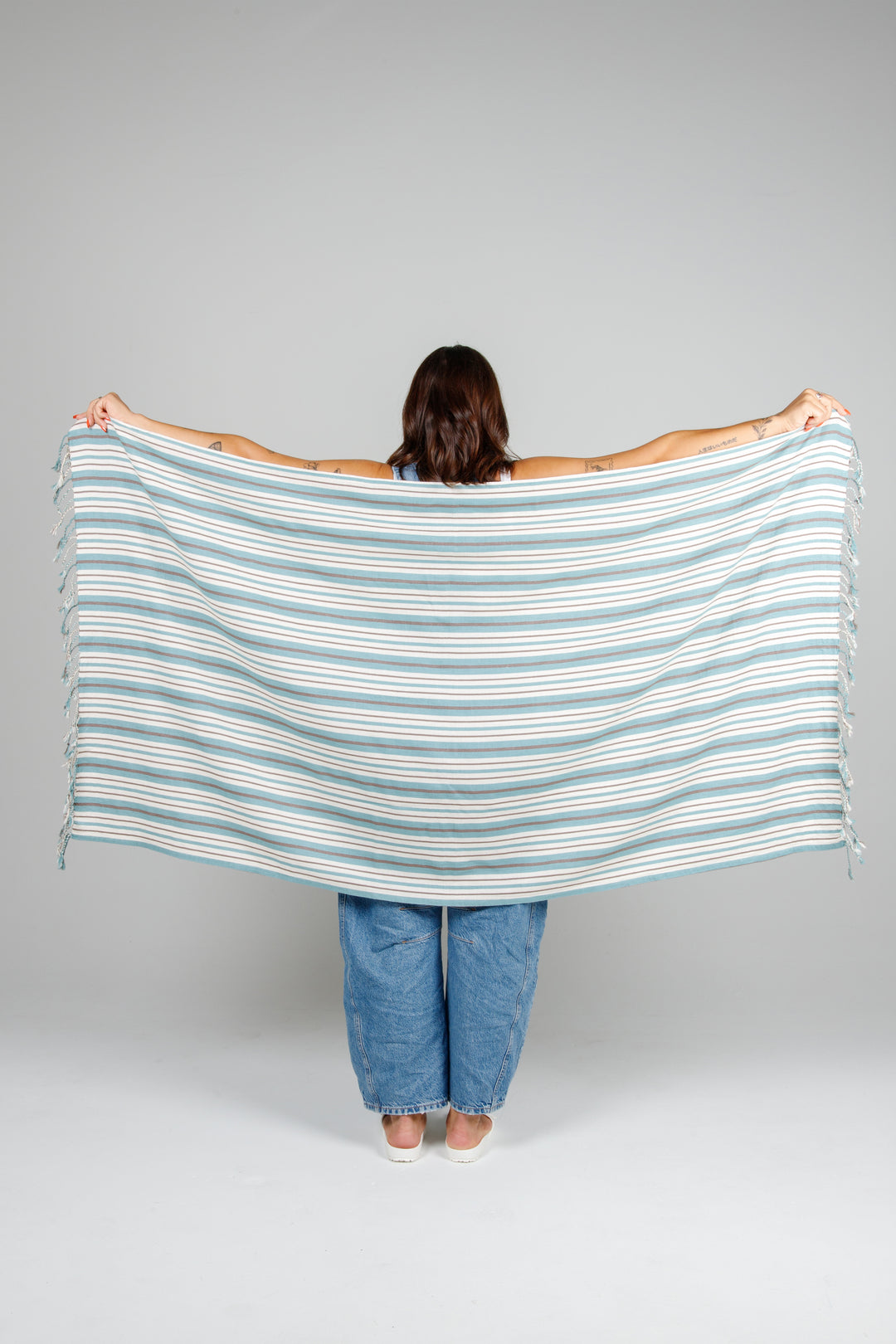 THE MISTRAL | Stripe Tassel Towel