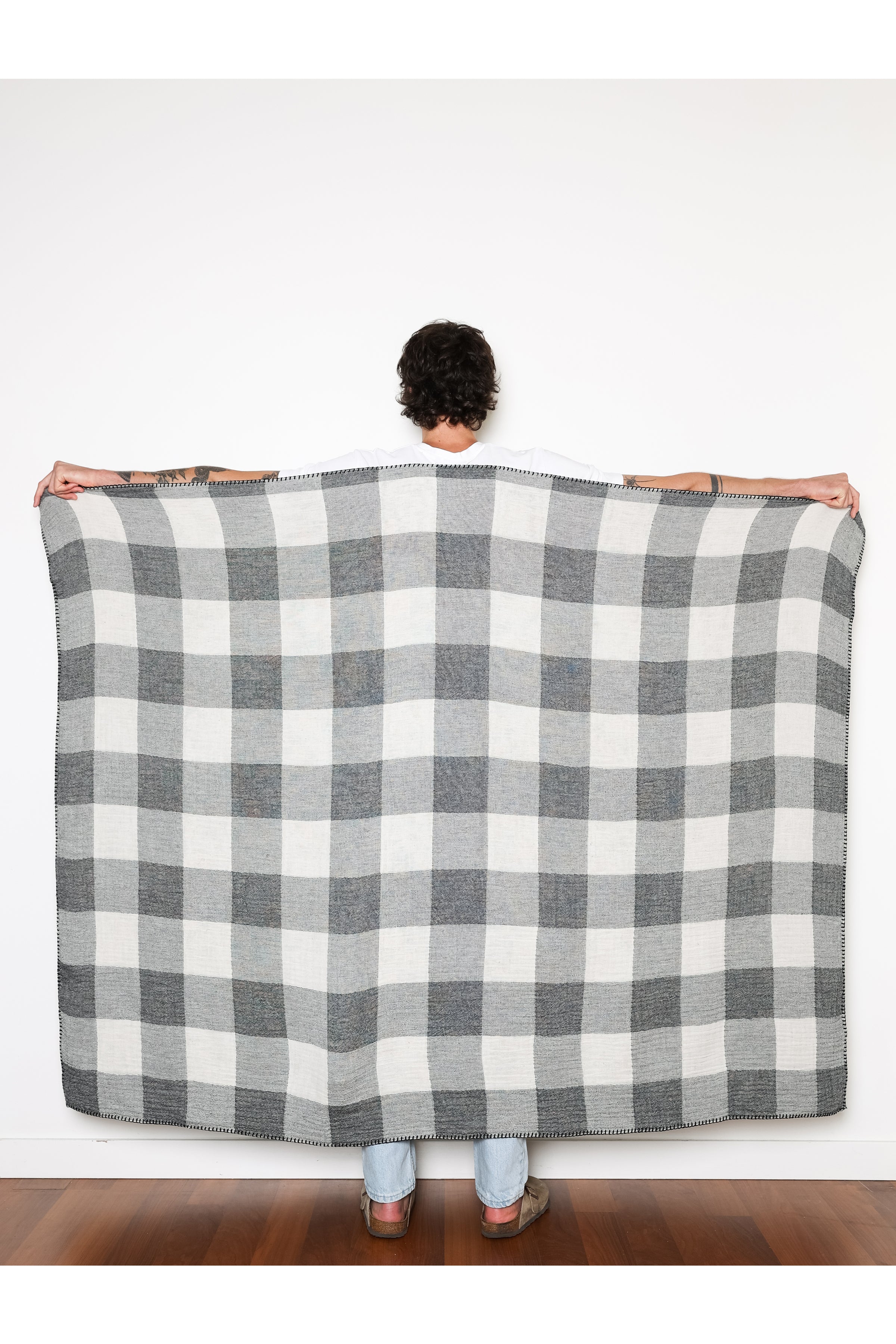 Muslin throw sale