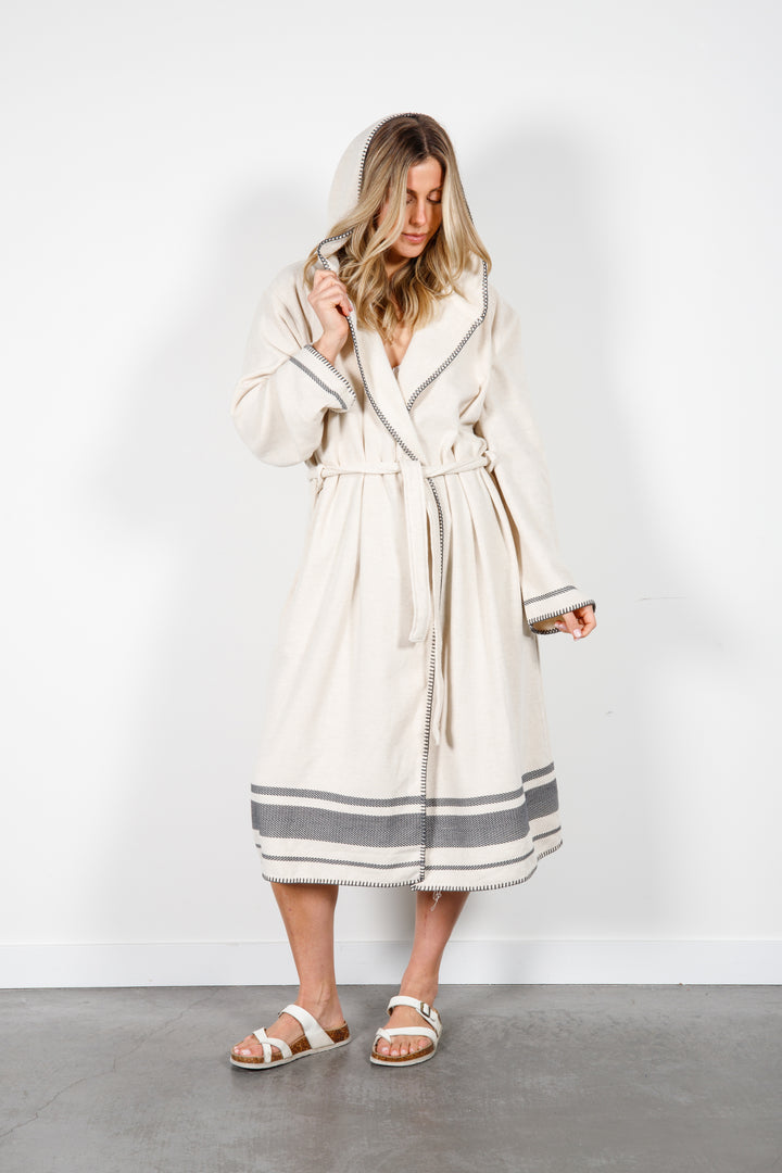 THE HAWTHORNE SERIES | Hooded Terry Robe