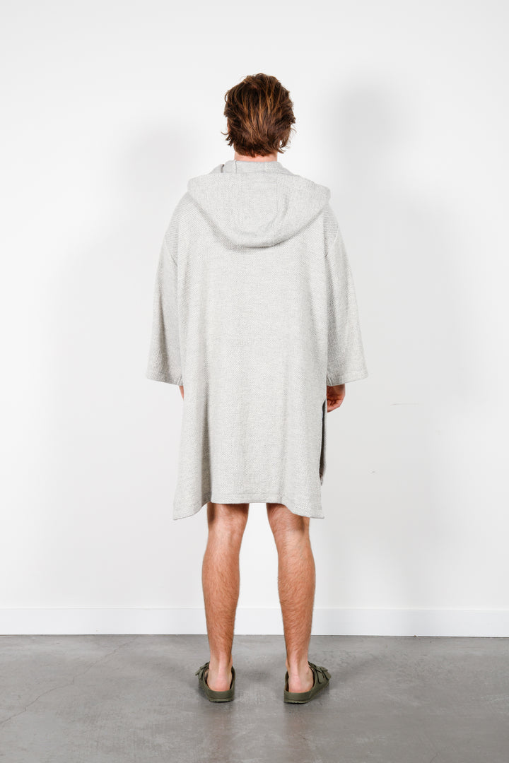 THE DOVER | Unisex Wool Blend Zip Poncho