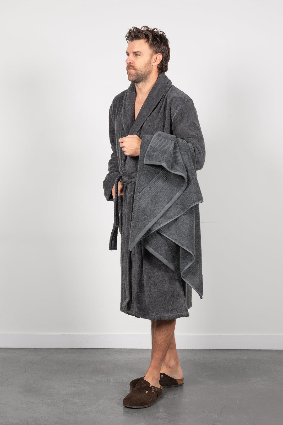 THE NOVA | Unisex Boucle Terry Robe