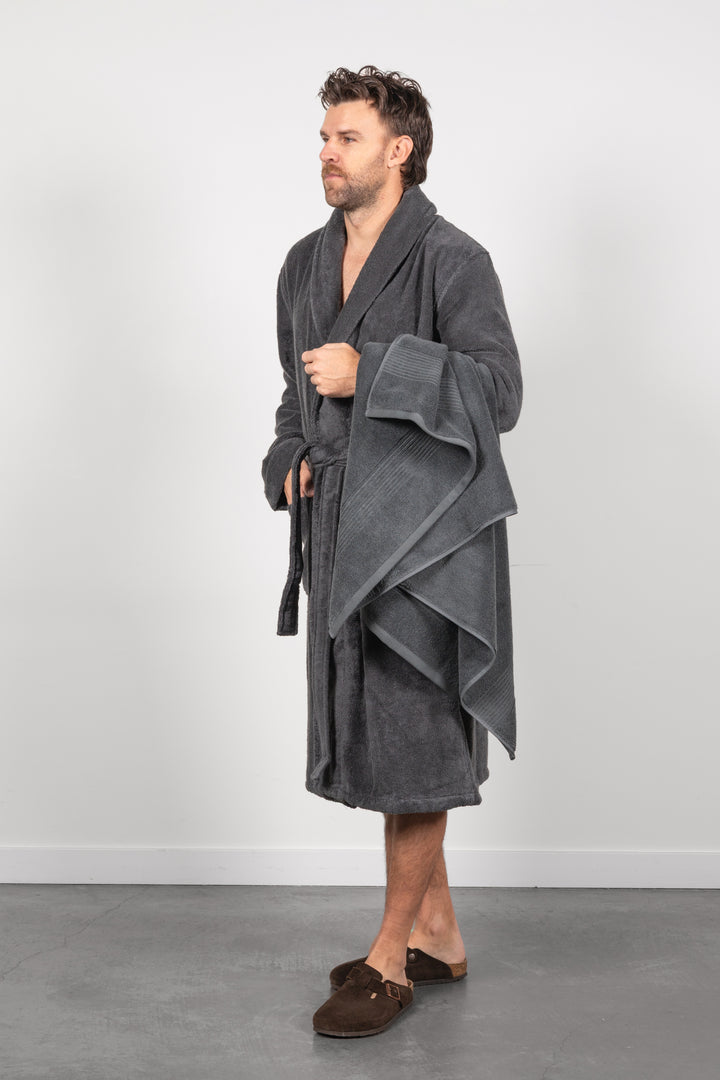 THE NOVA | Unisex Boucle Terry Robe