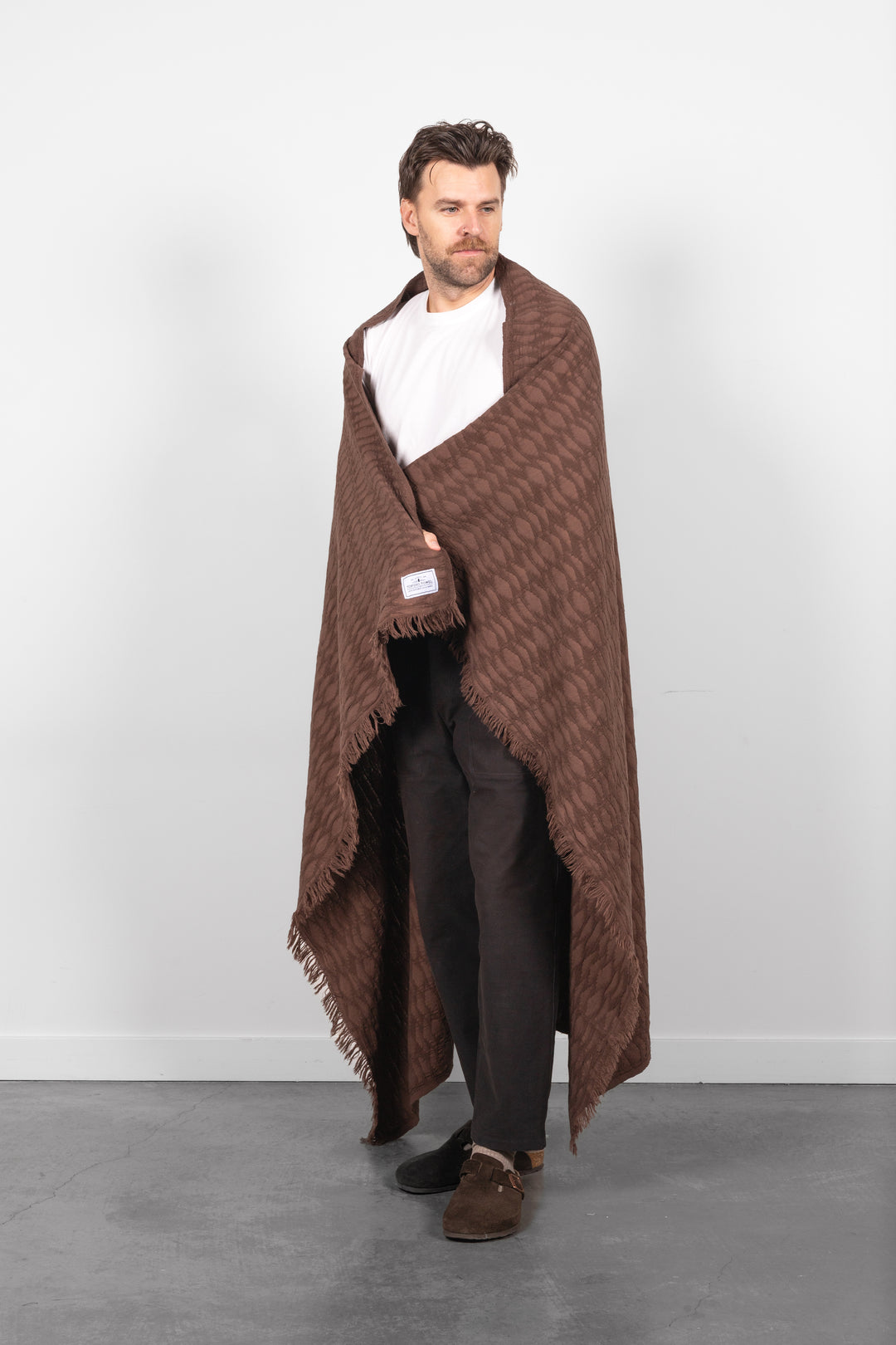 THE ARNELL | Ikat Weave Lightweight Throw