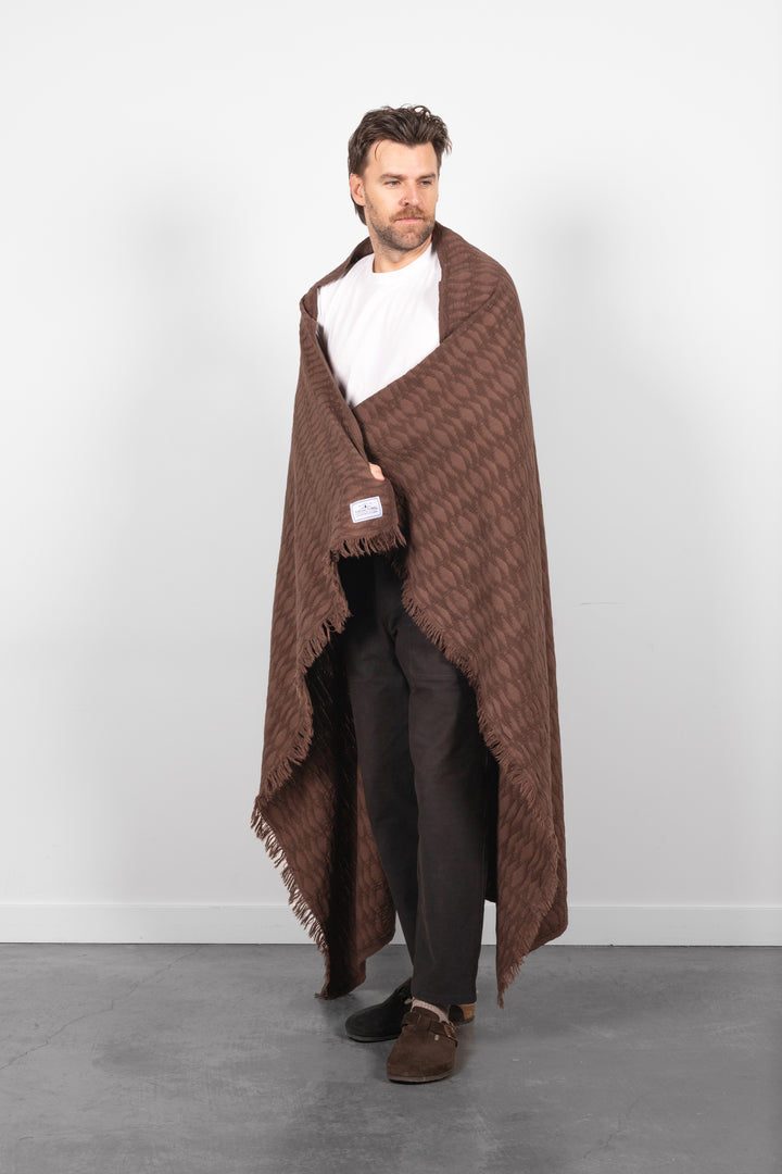 THE ARNELL | Ikat Weave Lightweight Throw