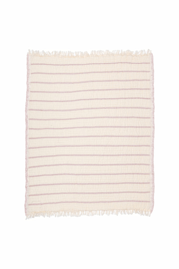 THE LOTUS | Quilted Muslin Baby Blanket