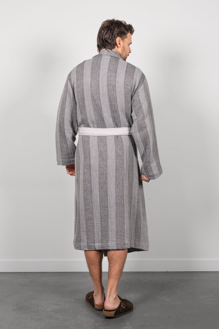 THE CASCADE | Stripe Unisex Robe