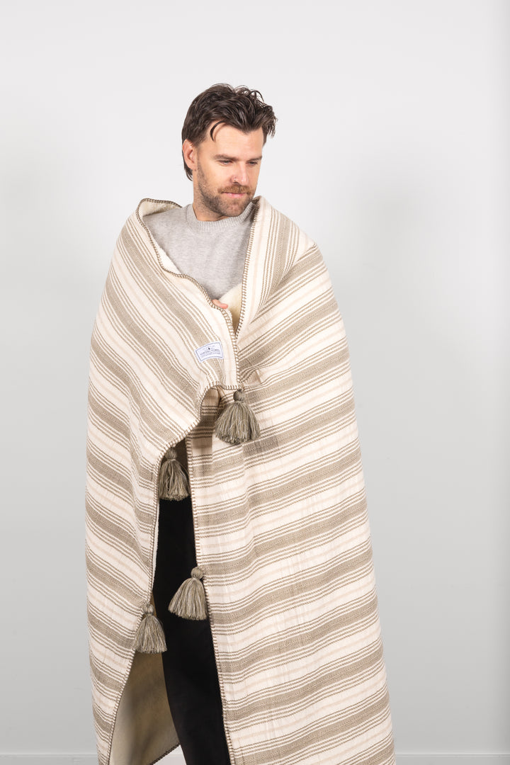 THE RIGGS | Fleece Lined Throw