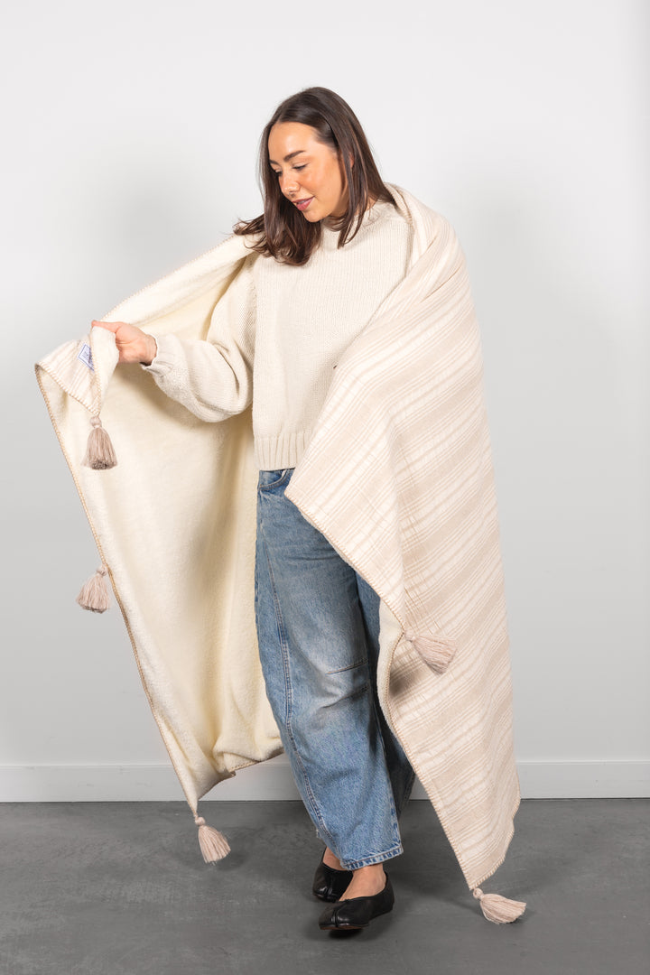 THE RIGGS | Fleece Lined Throw