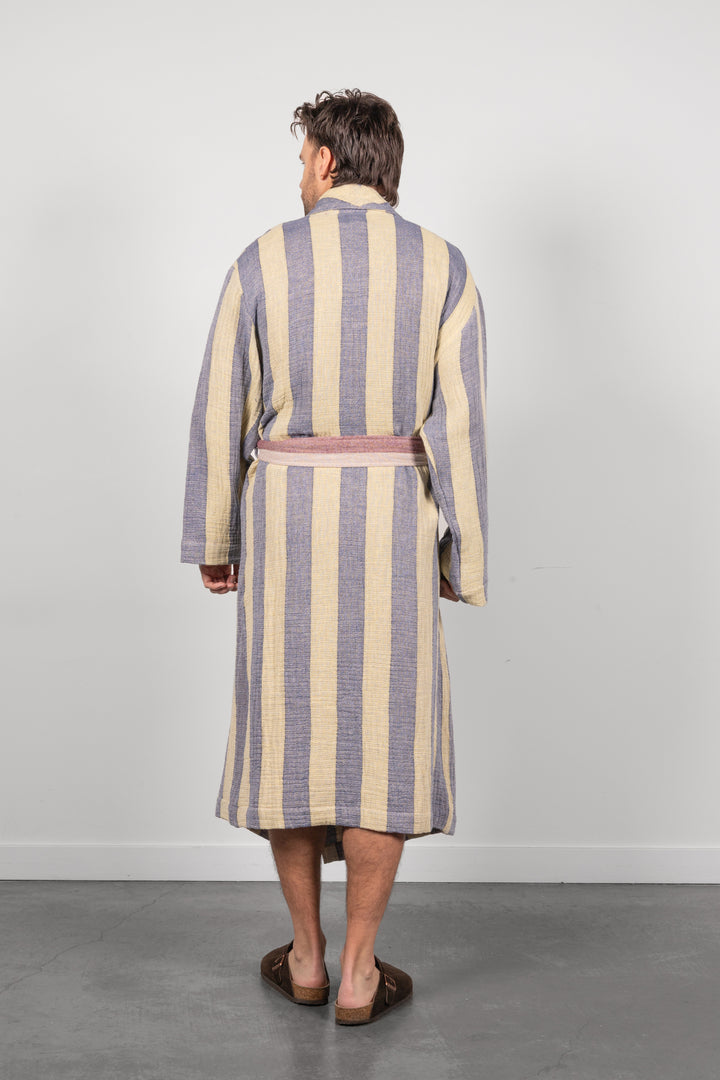 THE CASCADE | Stripe Unisex Robe