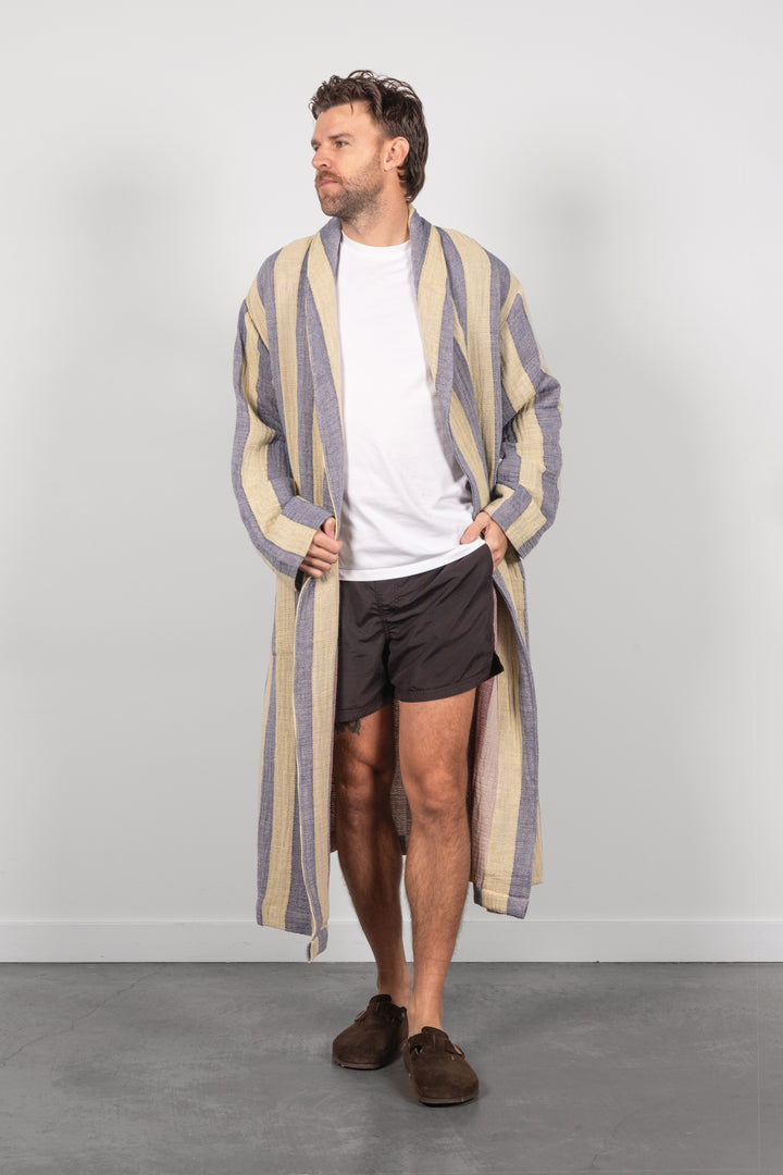 THE CASCADE | Stripe Unisex Robe