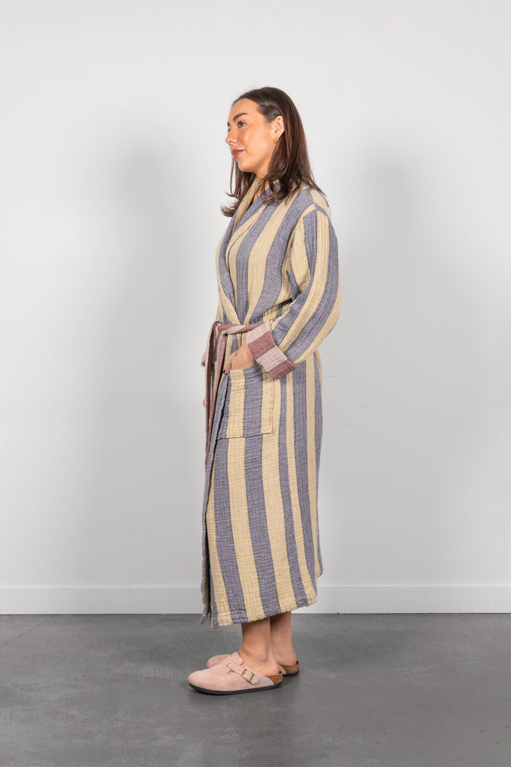 THE CASCADE | Stripe Unisex Robe
