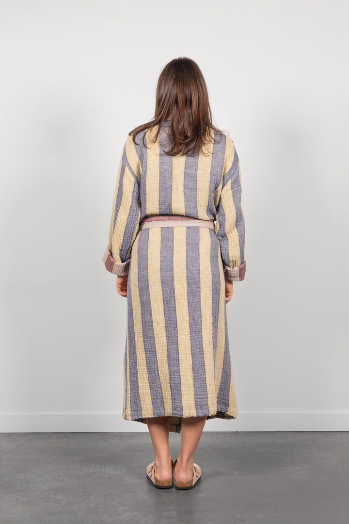 THE CASCADE | Stripe Unisex Robe