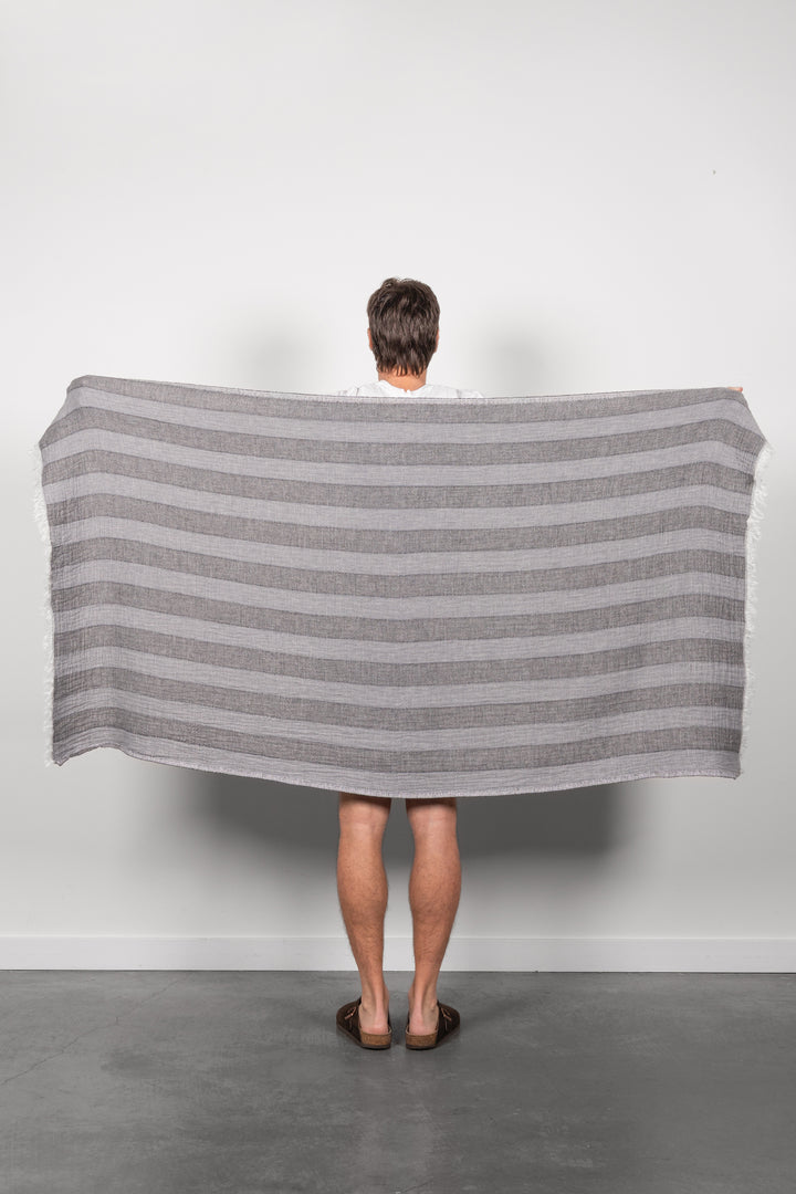 THE CASCADE | Reversible Stripe Towel