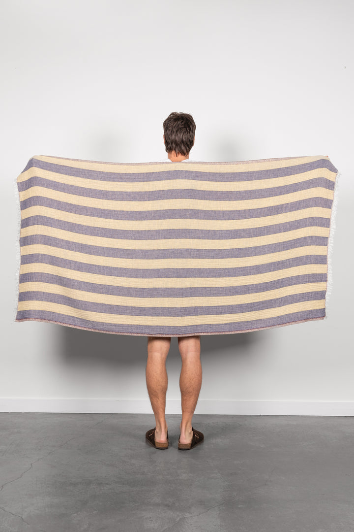 THE CASCADE | Reversible Stripe Towel