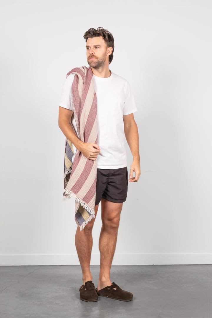 THE CASCADE | Reversible Stripe Towel