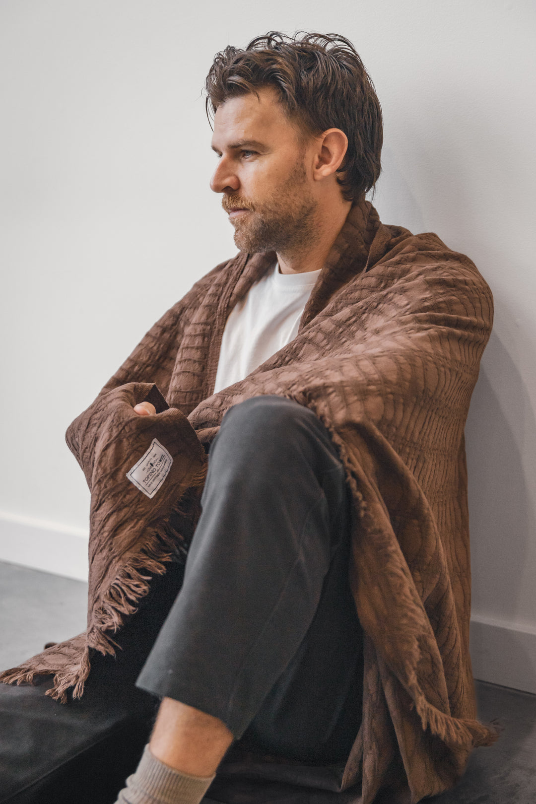 THE ARNELL | Ikat Weave Lightweight Throw