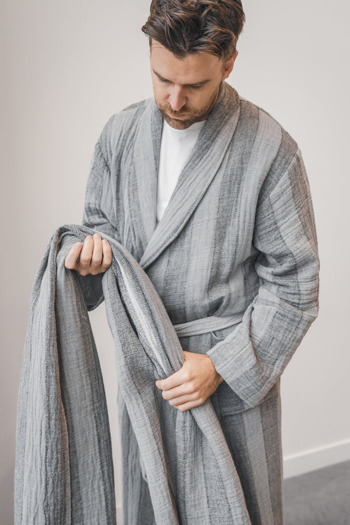THE CASCADE | Reversible Stripe Towel