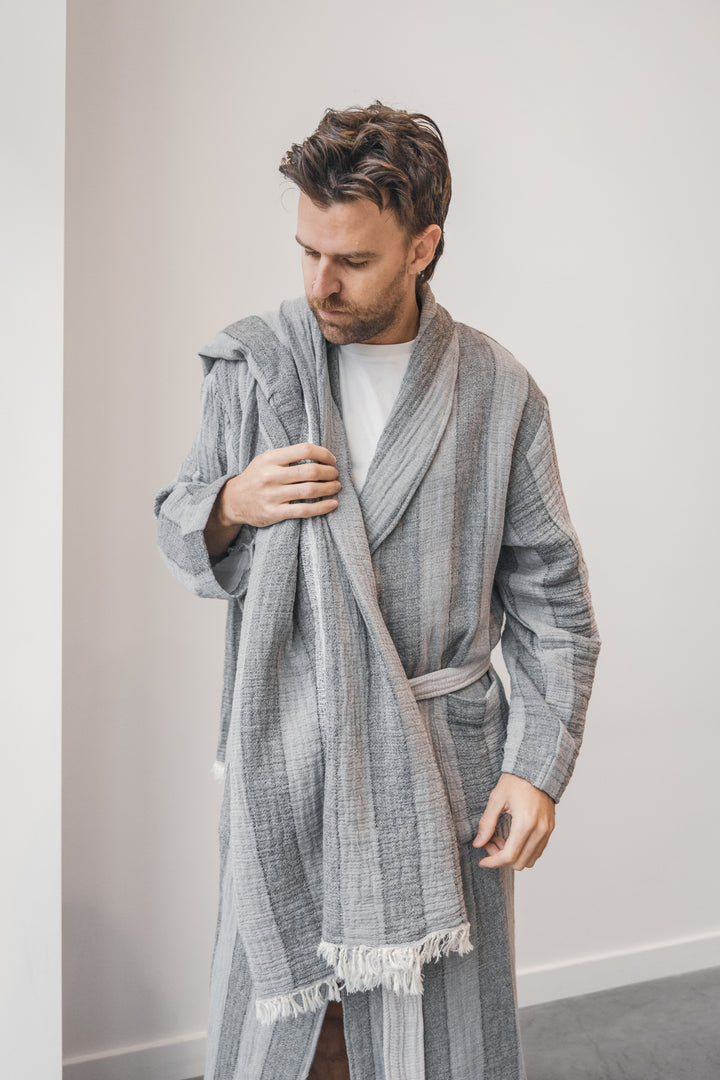THE CASCADE | Reversible Stripe Towel