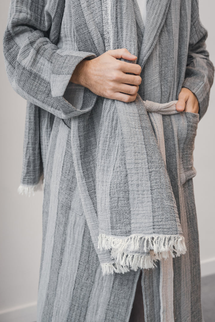 THE CASCADE | Reversible Stripe Towel
