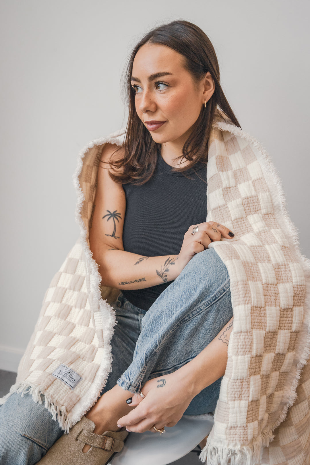 THE CHECK | Quilted Throw
